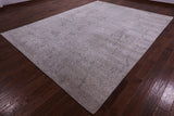 Contemporary Hand Knotted Wool & Silk Rug - 8' 11" X 11' 10" - Golden Nile