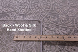 Contemporary Hand Knotted Wool & Silk Rug - 8' 11" X 11' 10" - Golden Nile