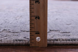 Grey Persian Fine Serapi Hand Knotted Wool Rug - 8' 9" X 12' 1" - Golden Nile