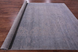 Grey Persian Fine Serapi Hand Knotted Wool Rug - 8' 9" X 12' 1" - Golden Nile
