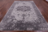 Ivory Persian Fine Serapi Handmade Wool Rug - 8' 11" X 12' 5" - Golden Nile