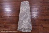 Ivory Persian Fine Serapi Handmade Wool Rug - 8' 11" X 12' 5" - Golden Nile