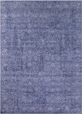 Blue Persian Tabriz Hand Knotted Wool & Silk Rug - 8' 10" X 12' 3" - Golden Nile