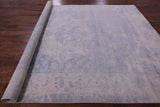 Grey Persian Fine Serapi Hand Knotted Wool Rug - 8' 10" X 11' 11" - Golden Nile