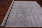 SUPER SALE Persian Tabriz Hand Knotted Wool & Silk Rug - 8' 10" X 12' 0"