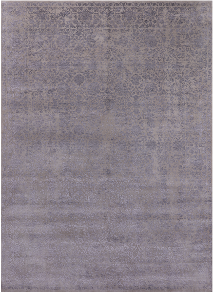 SUPER SALE Persian Tabriz Hand Knotted Wool & Silk Rug - 8' 10" X 12' 0"