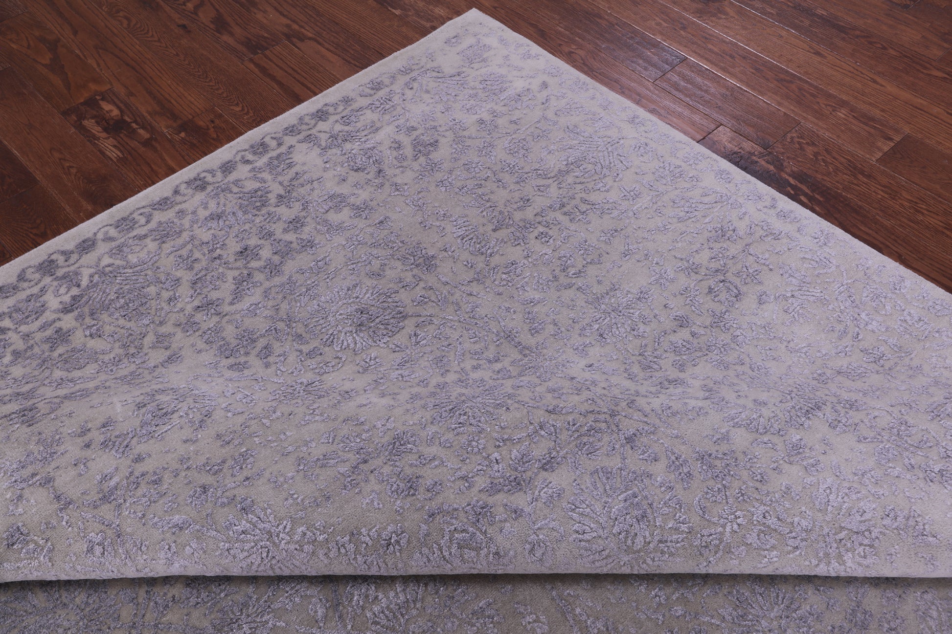 Persian Tabriz Hand Knotted Wool & Silk Rug - 8' 10" X 12' 0" - Golden Nile