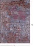 Persian Tabriz Handmade Wool & Silk Rug - 6' 0" X 8' 9" - Golden Nile