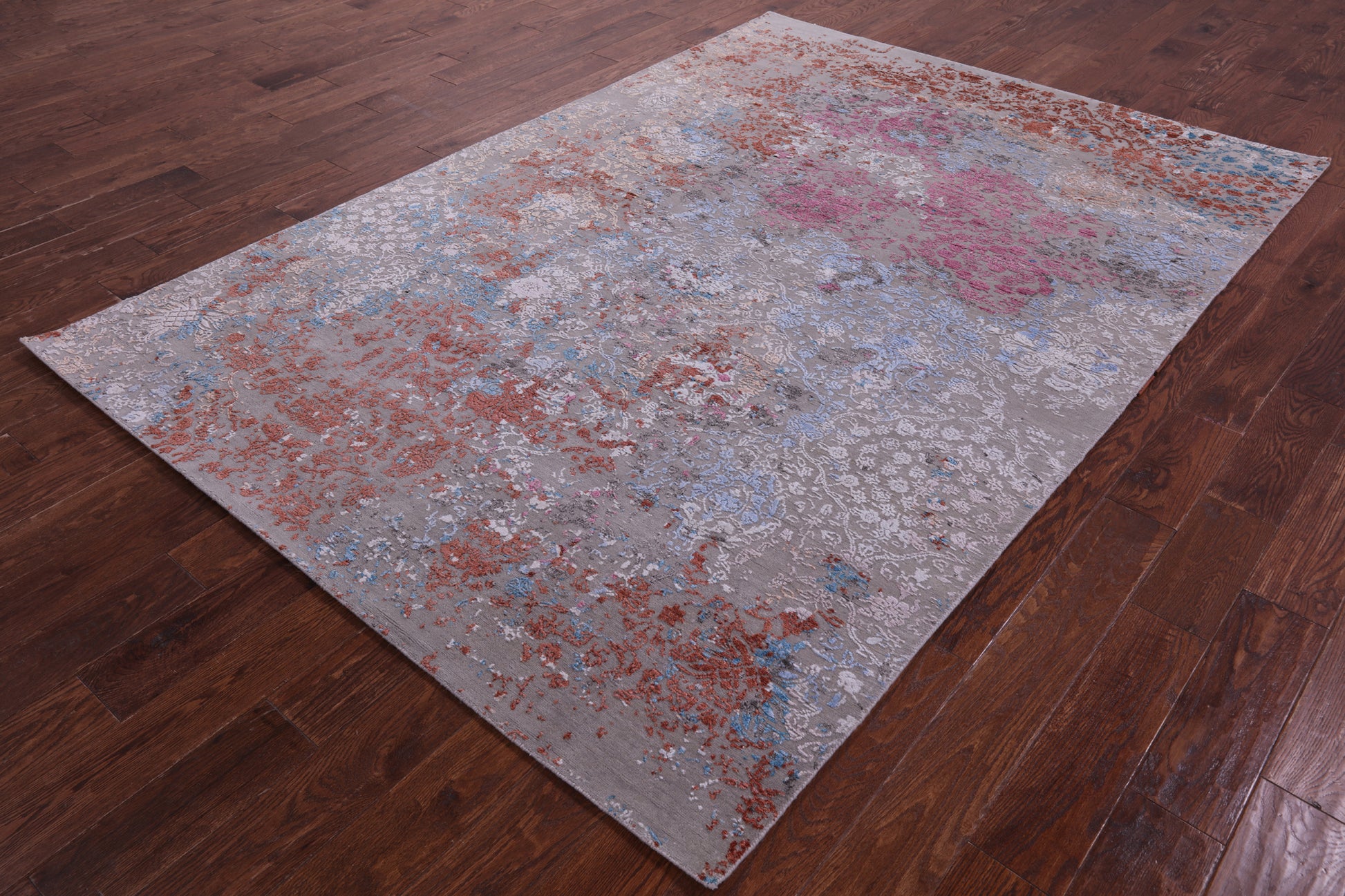 Persian Tabriz Handmade Wool & Silk Rug - 6' 0" X 8' 9" - Golden Nile