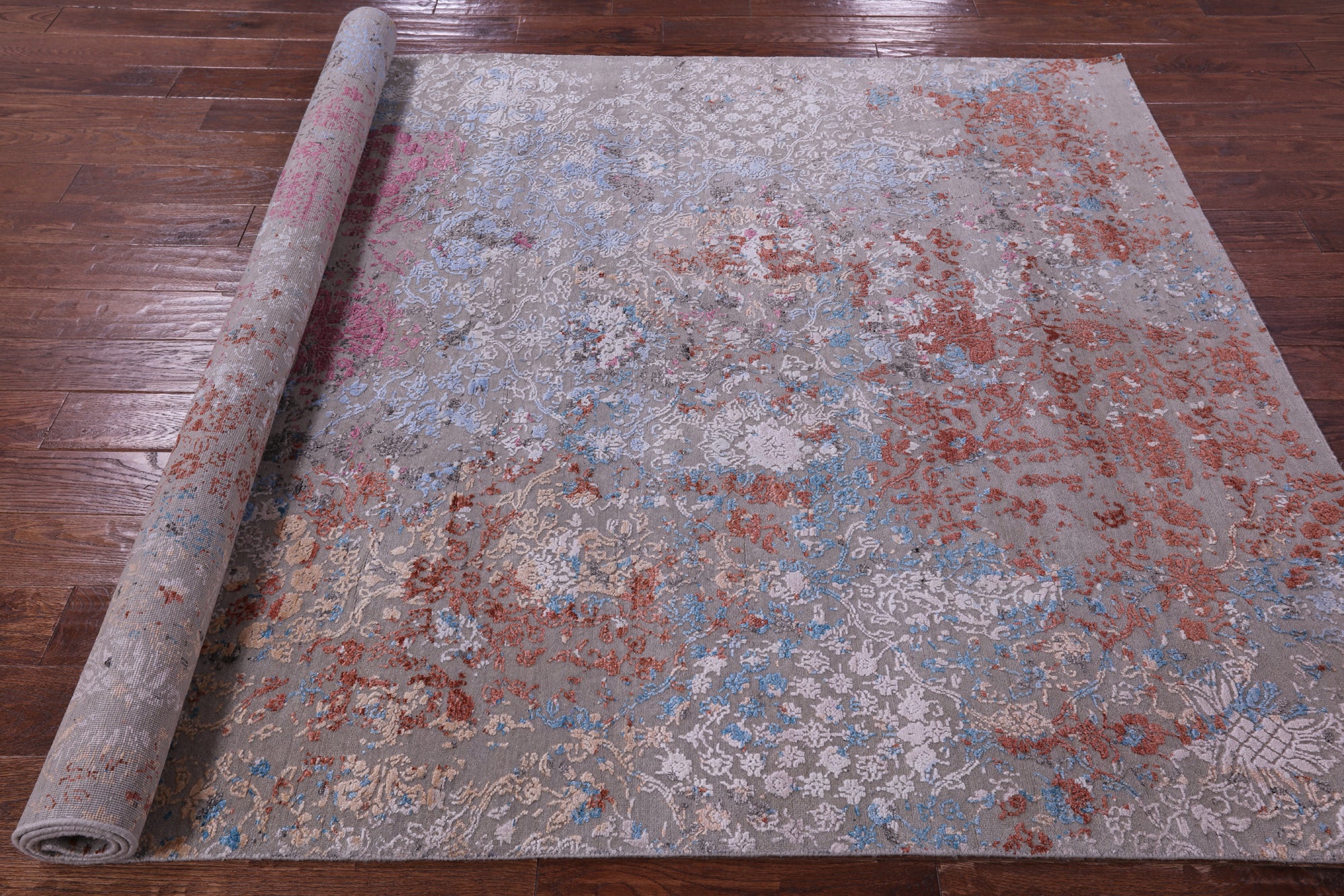 Persian Tabriz Handmade Wool & Silk Rug - 6' 0" X 8' 9" - Golden Nile