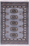 Bokhara Hand Knotted Wool Rug - 2' 1" X 3' 0" - Golden Nile