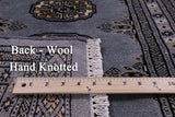 Bokhara Handmade Wool Rug - 2' 1" X 3' 4" - Golden Nile