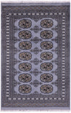 Bokhara Hand Knotted Wool Rug - 2' 7" X 4' 0" - Golden Nile
