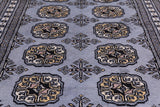 Bokhara Hand Knotted Wool Rug - 2' 7" X 4' 0" - Golden Nile
