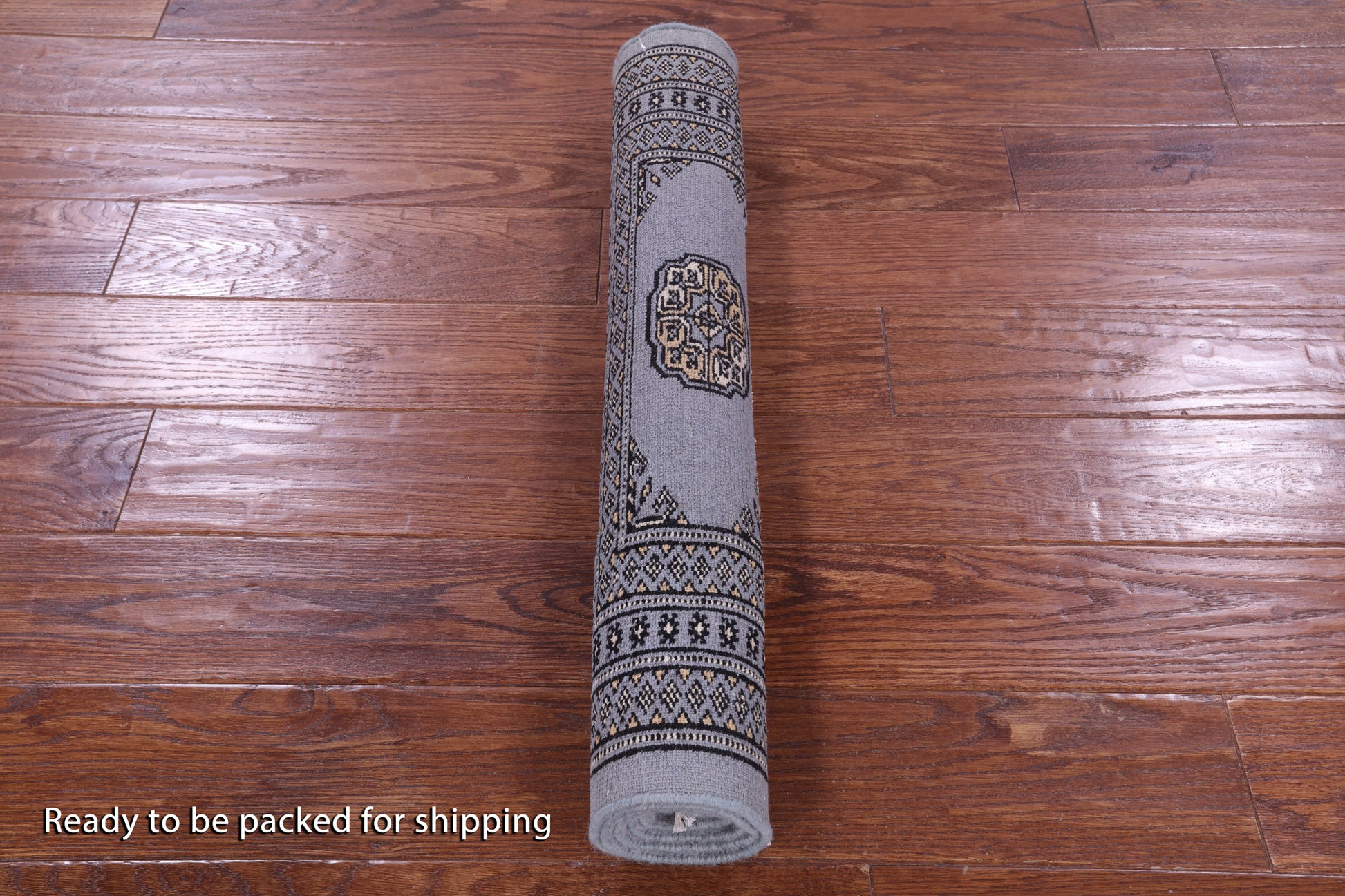 Bokhara Hand Knotted Wool Rug - 2' 6" X 4' 1" - Golden Nile