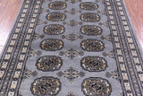 Bokhara Hand Knotted Wool Rug - 2' 7" X 4' 2" - Golden Nile