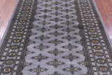 Bokhara Hand Knotted Wool Rug - 3' 11" X 6' 0" - Golden Nile