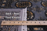 Bokhara Handmade Wool Rug - 4' 1" X 6' 0" - Golden Nile
