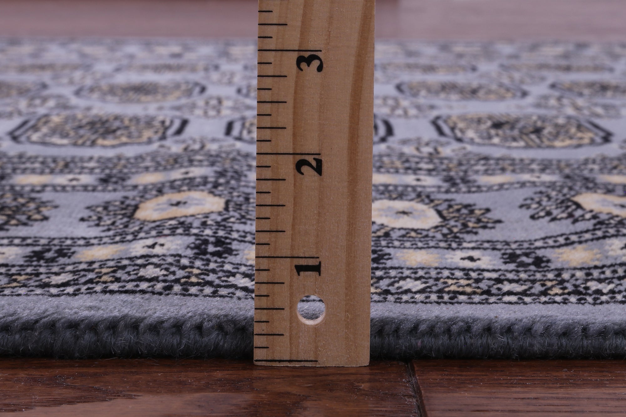 Bokhara Handmade Wool Rug - 4' 1" X 6' 0" - Golden Nile