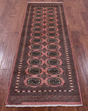 Signed Bokhara Hand Knotted Wool Runner Rug - 2' 4" X 6' 9" - Golden Nile