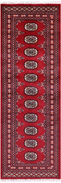 Bokhara Handmade Wool Runner Rug - 2' 0" X 5' 11" - Golden Nile