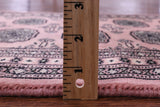 Pink Bokhara Hand Knotted Wool Rug - 2' 4" X 5' 0" - Golden Nile