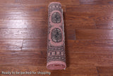 Pink Bokhara Hand Knotted Wool Rug - 2' 4" X 5' 0" - Golden Nile