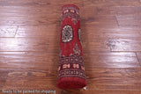 Red Bokhara Hand Knotted Wool Runner Rug - 2' 1" X 5' 10" - Golden Nile