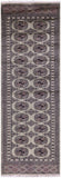 Bokhara Hand Knotted Wool Runner Rug - 2' 1" X 6' 1" - Golden Nile