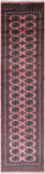 Bokhara Hand Knotted Wool Runner Rug - 2' 7" X 10' 1" - Golden Nile