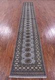 Bokhara Handmade Wool Runner Rug - 2' 4" X 15' 7" - Golden Nile