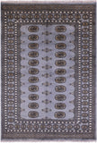 Bokhara Hand Knotted Wool Rug - 4' 9" X 6' 9" - Golden Nile