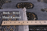 Bokhara Hand Knotted Wool Rug - 4' 9" X 6' 9" - Golden Nile