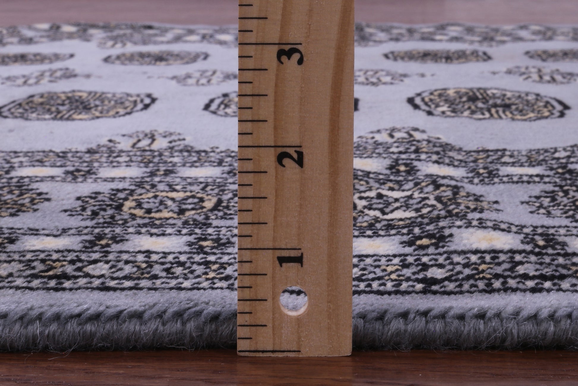 Bokhara Hand Knotted Wool Rug - 4' 9" X 6' 9" - Golden Nile