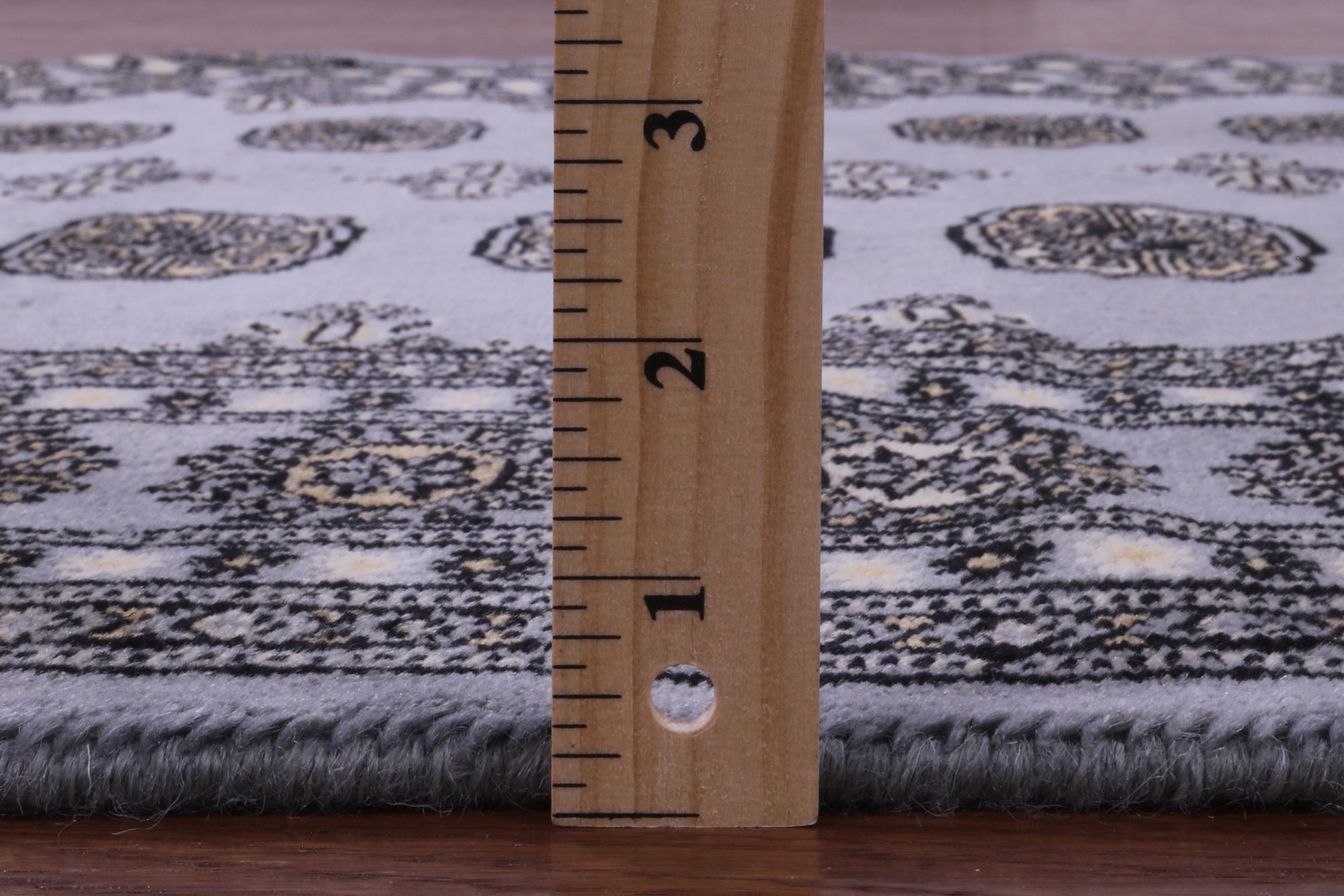 Bokhara Hand Knotted Wool Rug - 4' 9" X 6' 9" - Golden Nile