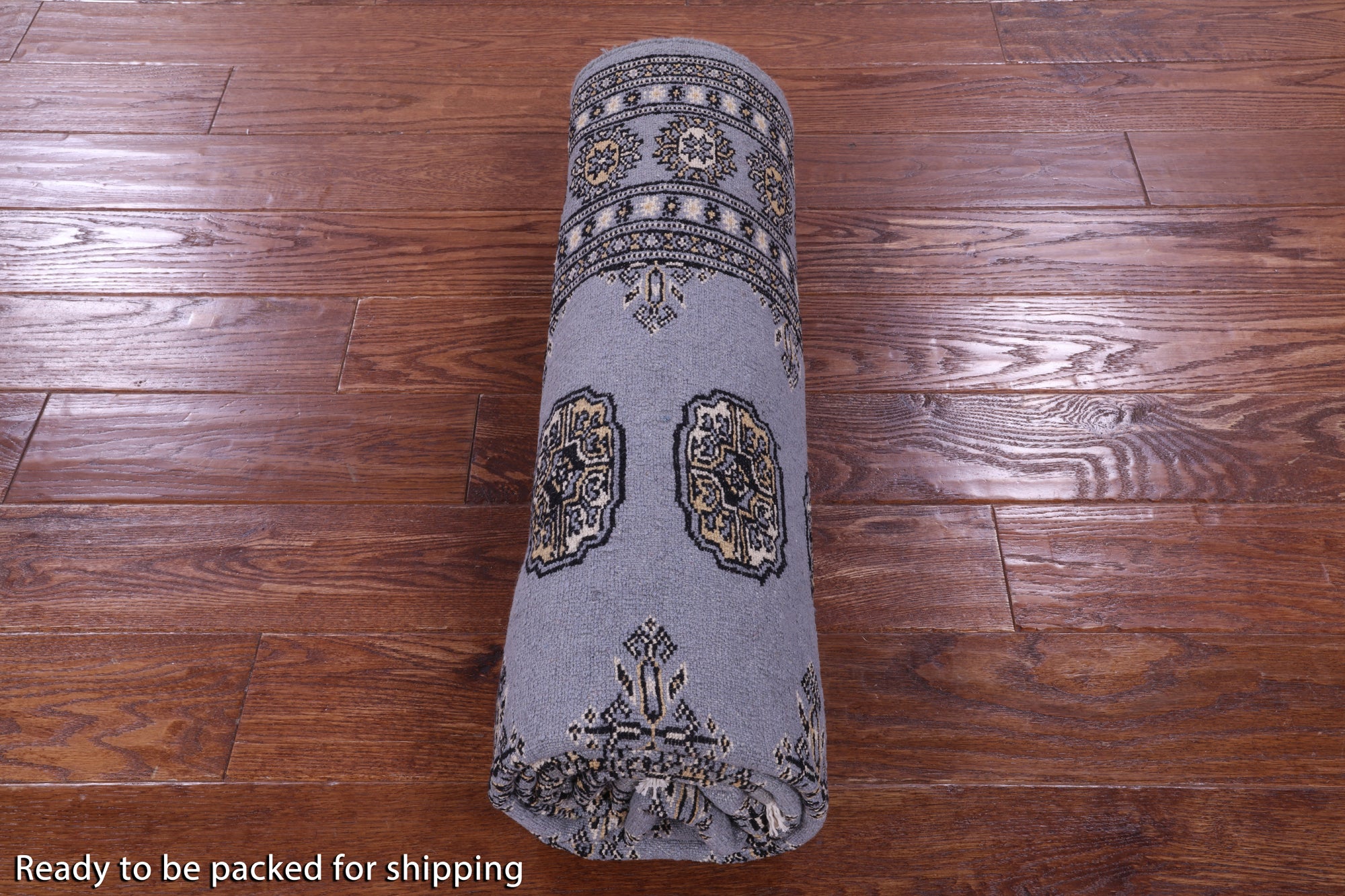 Bokhara Hand Knotted Wool Rug - 4' 9" X 6' 9" - Golden Nile