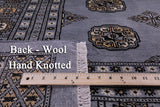 Bokhara Hand Knotted Wool Rug - 8' 0" X 9' 10" - Golden Nile