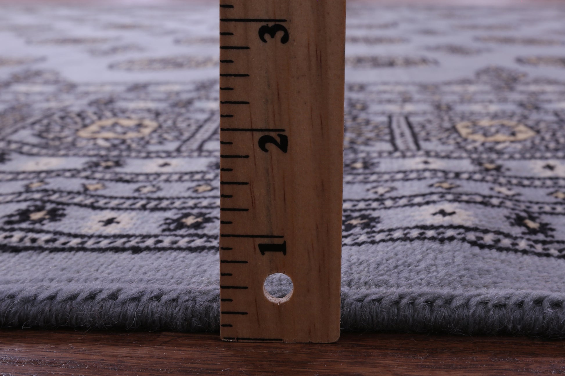 Bokhara Hand Knotted Wool Rug - 8' 0" X 9' 10" - Golden Nile