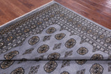 Bokhara Hand Knotted Wool Rug - 8' 0" X 9' 10" - Golden Nile