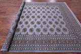 Bokhara Hand Knotted Wool Rug - 8' 0" X 9' 10" - Golden Nile