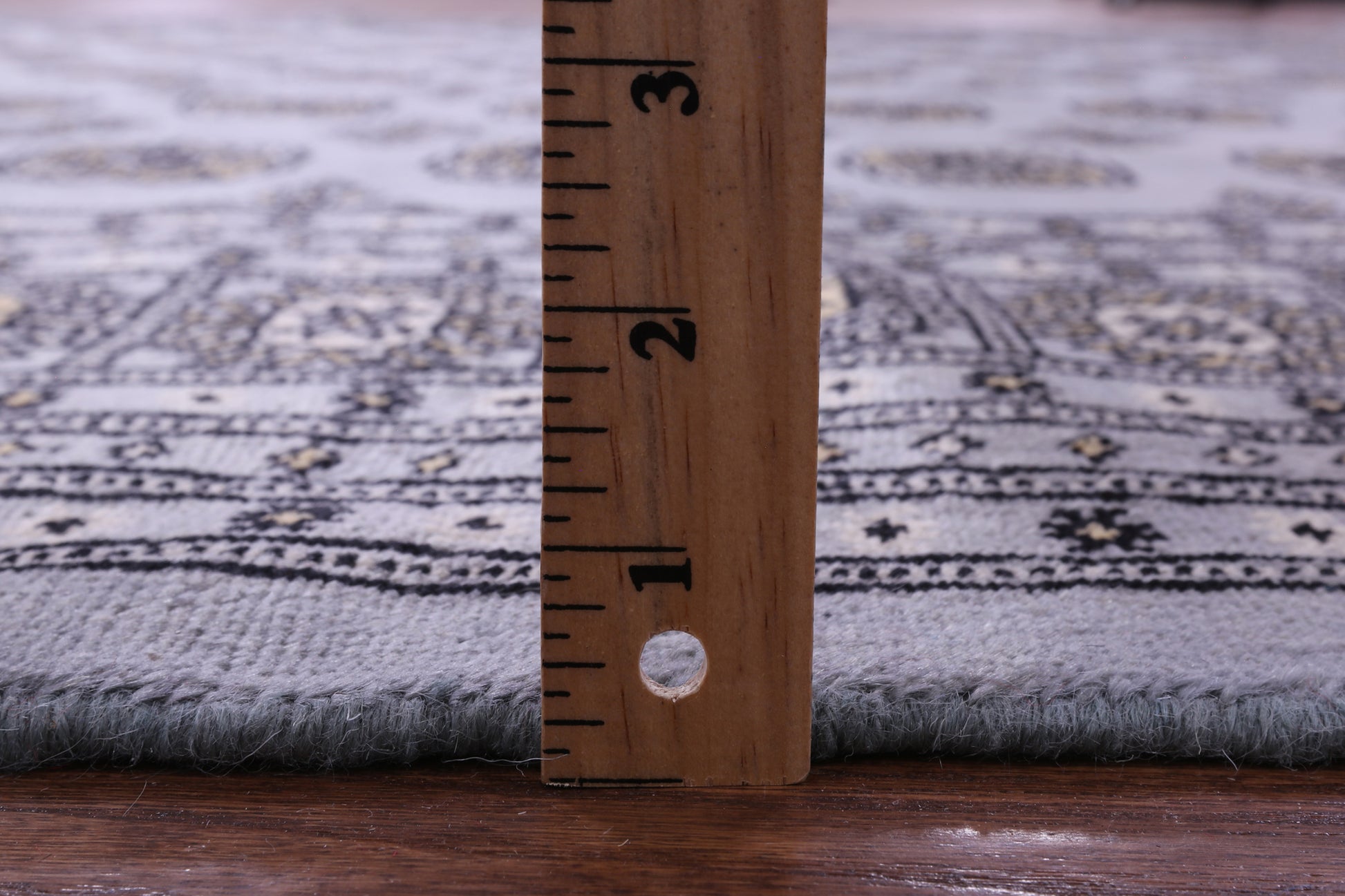 Bokhara Hand Knotted Wool Rug - 8' 0" X 9' 8" - Golden Nile