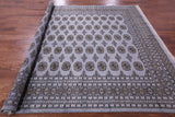 Bokhara Hand Knotted Wool Rug - 8' 0" X 9' 8" - Golden Nile