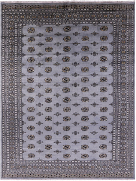 Bokhara Handmade Wool Rug - 9' 1" X 11' 9" - Golden Nile