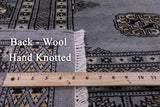 Bokhara Handmade Wool Rug - 9' 1" X 11' 9" - Golden Nile