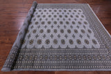 Bokhara Handmade Wool Rug - 9' 1" X 11' 9" - Golden Nile
