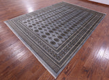 Bokhara Hand Knotted Wool Rug - 9' 0" X 12' 3" - Golden Nile