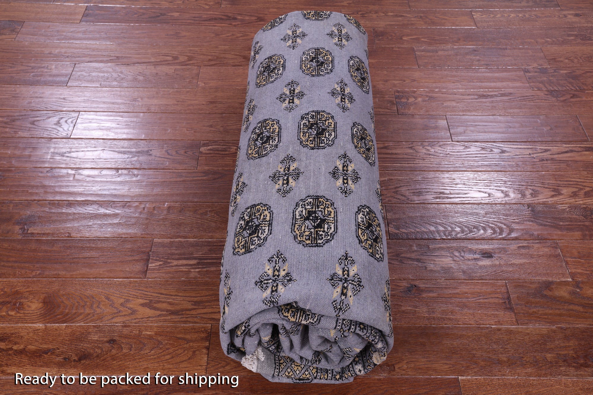 Bokhara Hand Knotted Wool Rug - 10' 2" X 13' 7" - Golden Nile