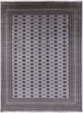 Bokhara Hand Knotted Wool Rug - 10' 2" X 13' 7" - Golden Nile