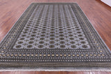 Bokhara Hand Knotted Wool Rug - 10' 2" X 13' 7" - Golden Nile