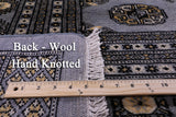 Bokhara Hand Knotted Wool Rug - 10' 2" X 13' 7" - Golden Nile